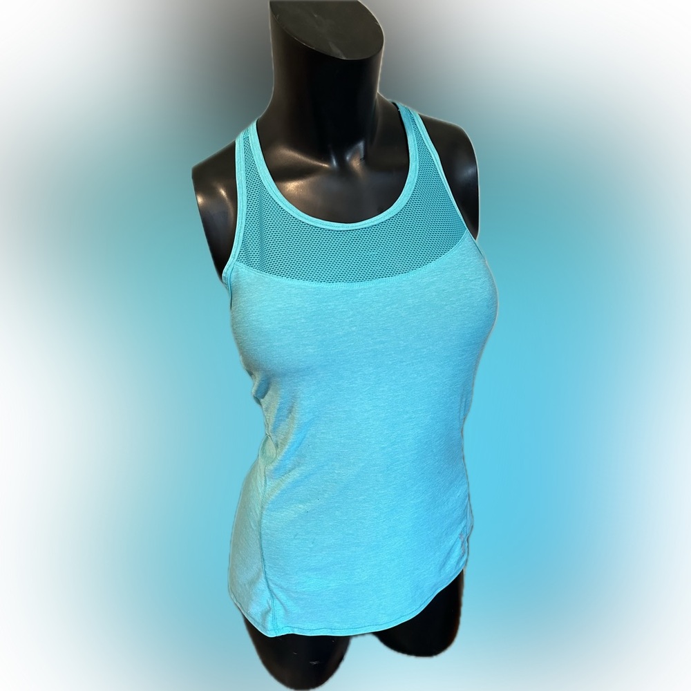 Reebok racerback workout tank top - mesh w/ vapor moisture-wick technology sz Sm